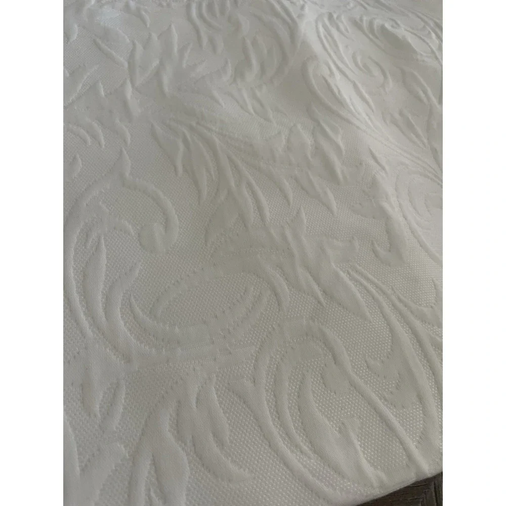 Pr Frontgate Euro‎ Pillow Shams 29X29 White  Matelasse Scroll Design NWOT Set 2